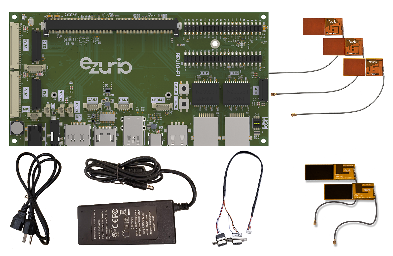 Mechanical details smarc carrier board rev20 ezurio